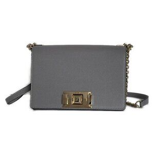 Share Auth FURLA - BVA6 Q26 Light gray Leather Shoulder Bag